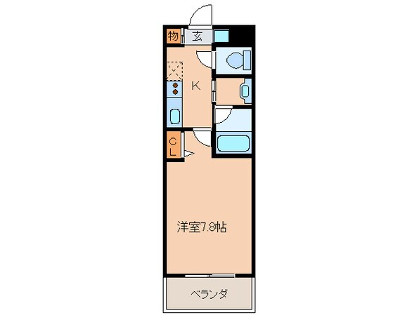 CITY SPIRE 名古屋本陣の物件間取画像